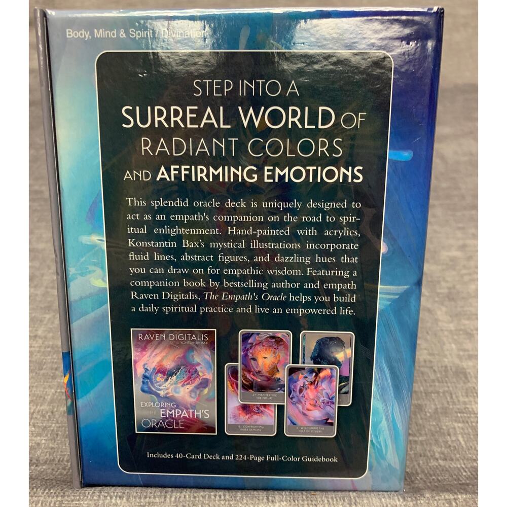 The Empath's Oracle - 40 Cards, Gently-Used with 224 Page Full Color Guidebook - Picture 3 of 12